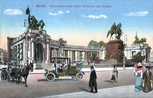 Berlin. Nationaldenkmal Kaiser Wilhelms des Großen