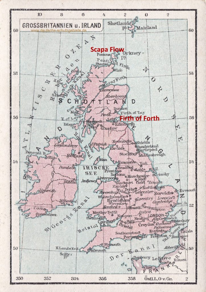 Firth of Forth und Scapa Flow