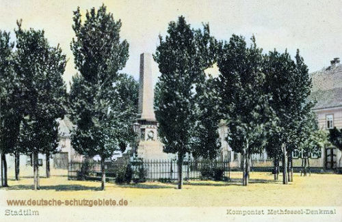 Stadtilm, Komponist Methfessel-Denkmal