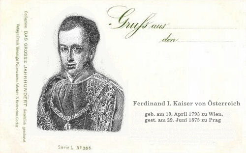 Ferdinand I. Kaiser von Österreich