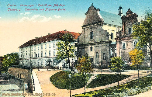Lemberg, Universität und Nikolaus-Kirche