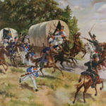 Lützower und Kosaken überfallen napoleonische Trainkolonne