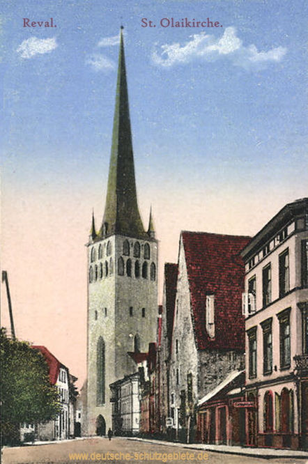 Reval (Tallin). St. Olaikirche.