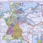 Rheinbund 1812. (F. W. Putzgers "Historischer Schul-Atlas" 1902)