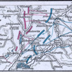Schlacht bei Austerlitz 2. Dezember 1805. (F. W. Putzgers "Historischer Schul-Atlas" 1902)