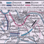 Schlacht bei Dresden 26. und 27. August 1813 (F. W. Putzgers "Historischer Schul-Atlas" 1902)