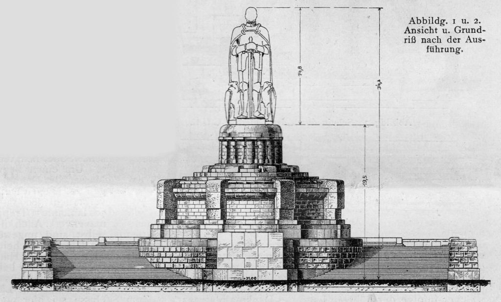 Bismarckdenkmal. Abbildung 1.
