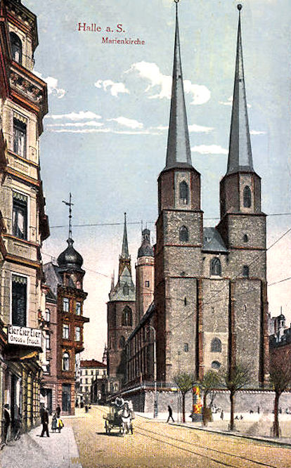 Halle. a. d. S. Marienkirche.
