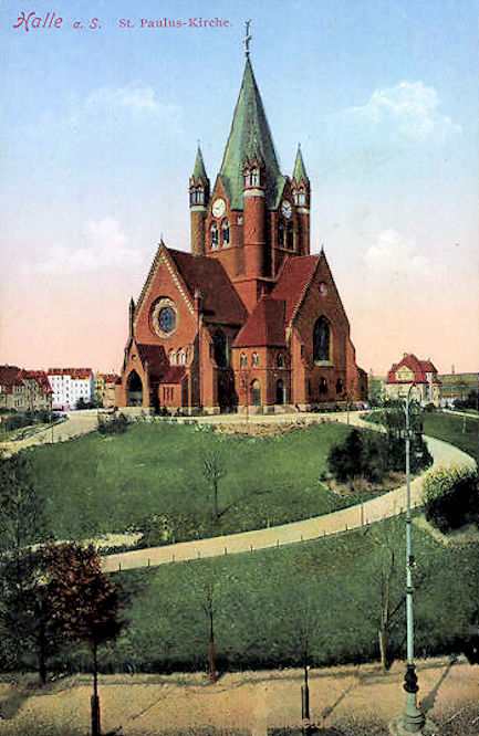 Halle. a. d. S. St. Paulus-Kirche.