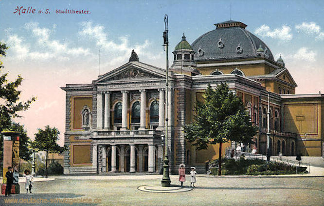 Halle. a. d. S. Stadttheater.