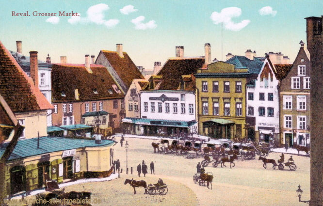 Reval (Tallinn). Großer Markt.