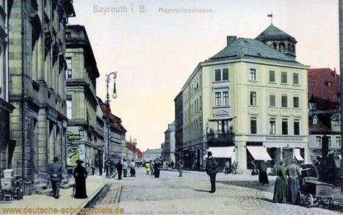 Bayreuth. Maximilianstraße.